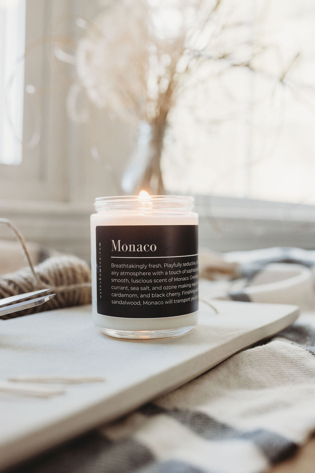 Olsson &  アロマキャンドル Monaco Monaco Candle – Oates Home Co.